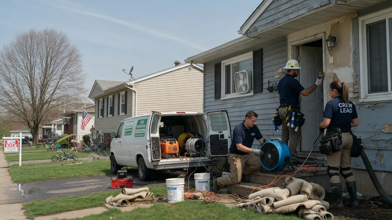 Flood Cleanup in Mathis, TX near me